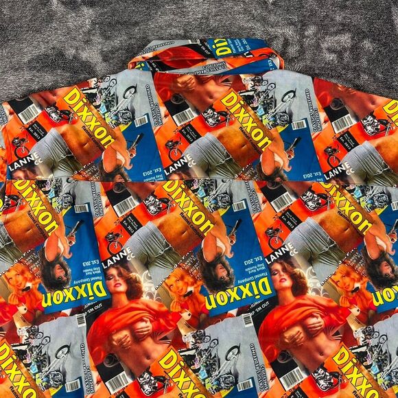 Dixxon Flannel Co The Articles Button Up Short Sleeve Men's 2XL NWT - Picture 7 of 8